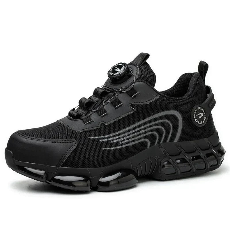 Veiligheidsschoenen met Draaiknoopveters
