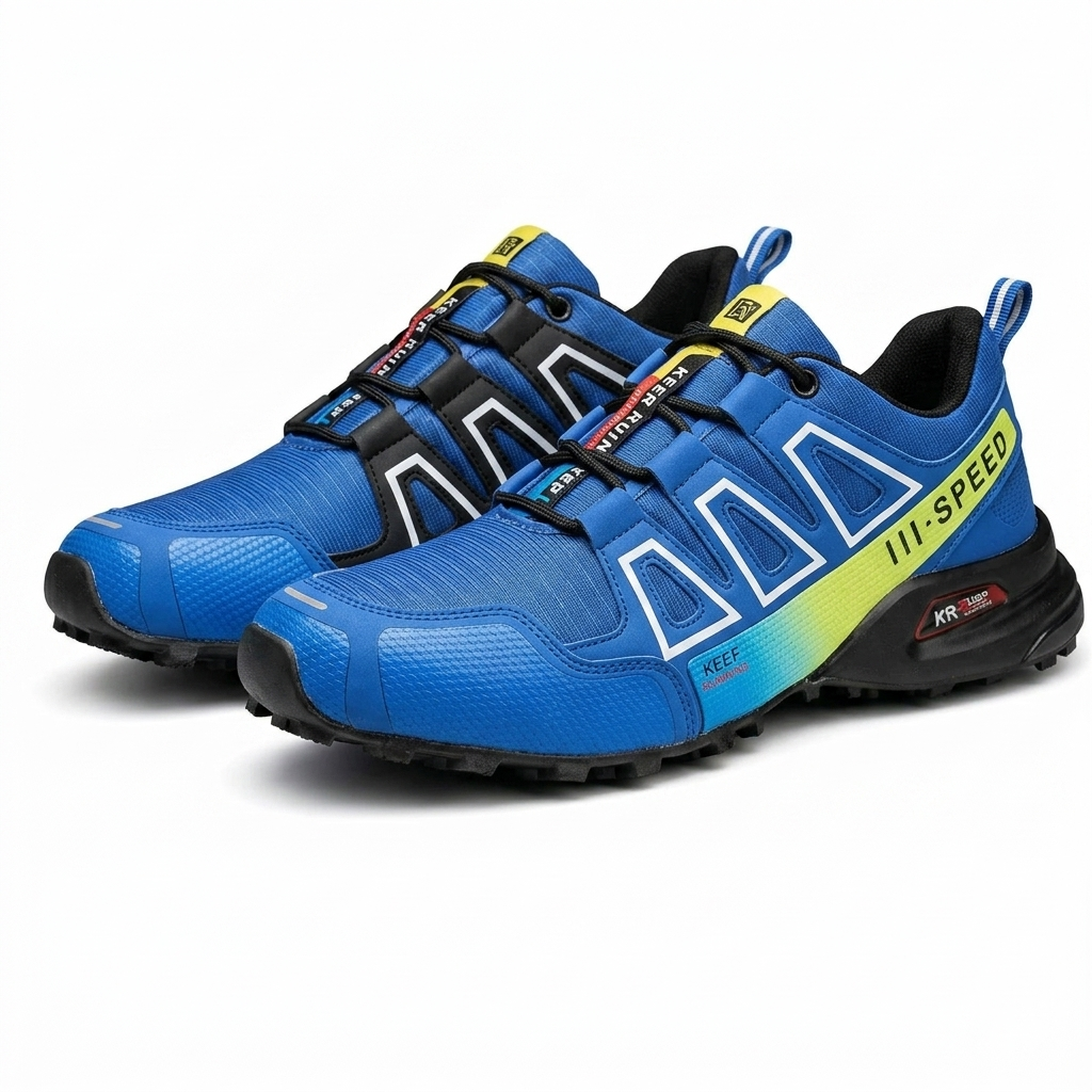 Trailrunning schoenen voor heren zwart en rood – Prestaties en comfort
