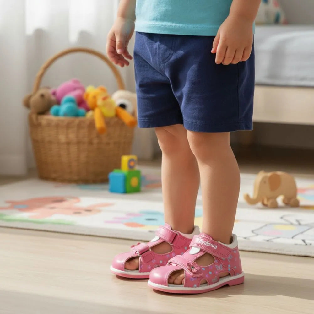 Babysandalen voor meisjes eerste stapjes | Zacht comfort & veilige ondersteuning