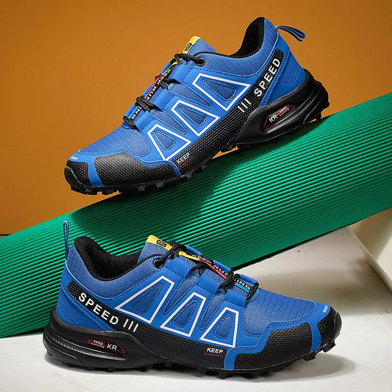 Trailrunning schoenen voor heren zwart en rood – Prestaties en comfort