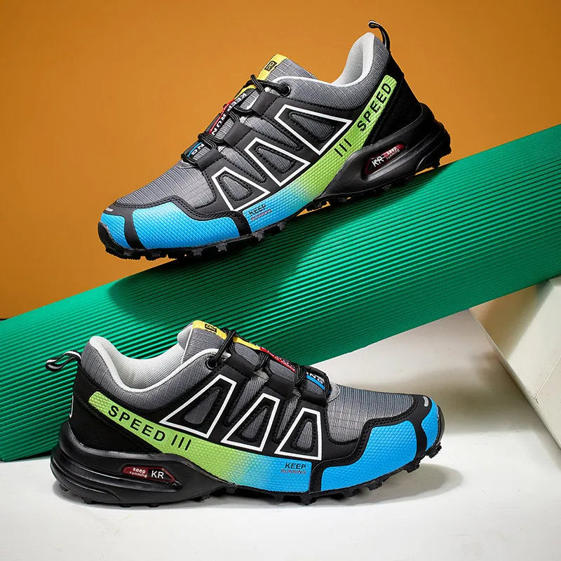 Trailrunning schoenen voor heren zwart en rood – Prestaties en comfort