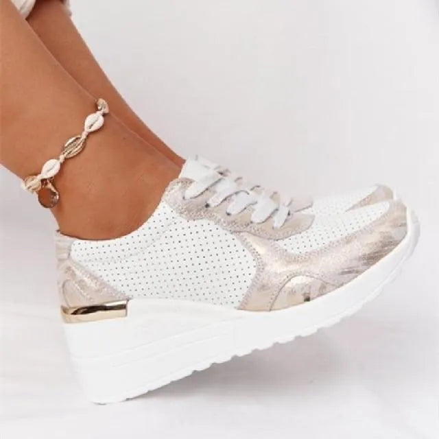 Orthopedische damessneaker met sleehak | Elegantie & dagelijks comfort