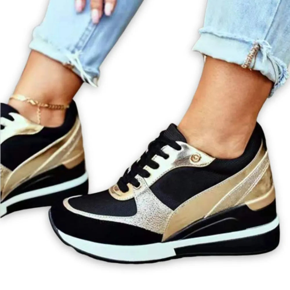 Orthopedische damessneaker met hak | Moderne elegantie & optimaal comfort