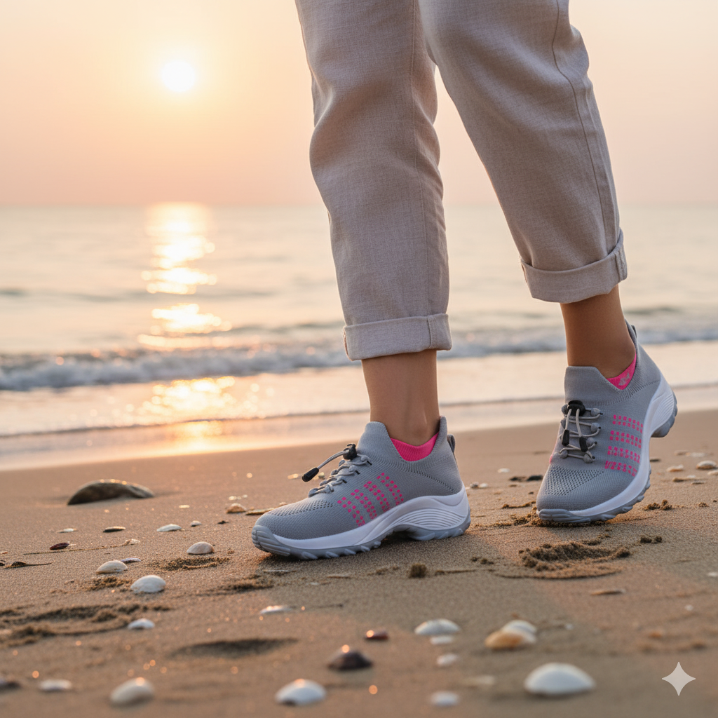 Orthopedische wandelschoenen voor dames – Comfort en stijl gegarandeerd!
