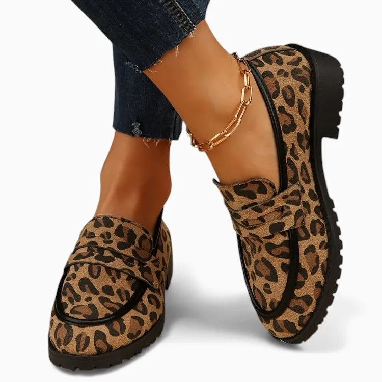 Damesloafers met luipaardprint - Durf te gaan voor gewaagde en unieke elegantie