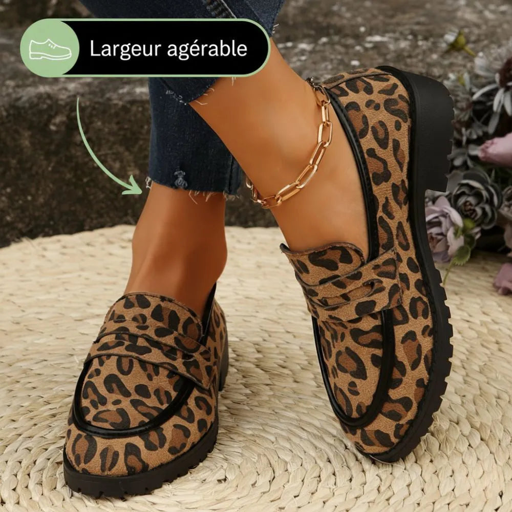 Damesloafers met luipaardprint - Durf te gaan voor gewaagde en unieke elegantie