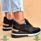Orthopedische damessneaker met hak | Moderne elegantie & optimaal comfort