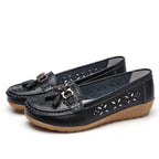 damesmocassin van heel soepel leer - Absoluut Comfort & Gegarandeerde Elegantie