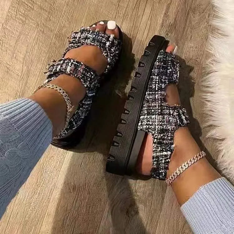 Dames sandalen met klittenband: optimaal comfort en onweerstaanbare stijl