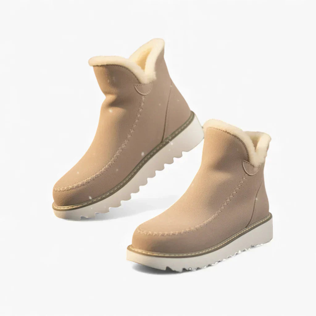 Dames suède enkellaarzen antislip – Ongeëvenaard comfort en stijl!