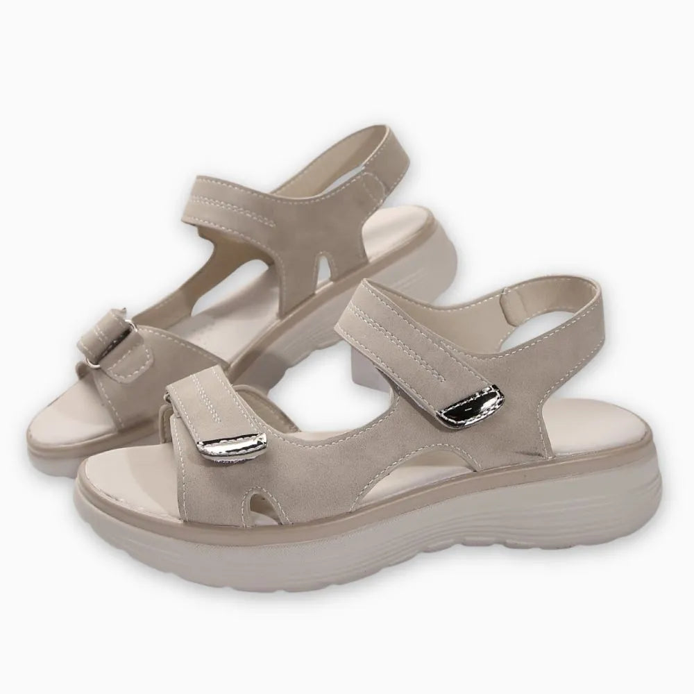 Comfortabele orthopedische damessandalen – voetondersteuning & elegantie