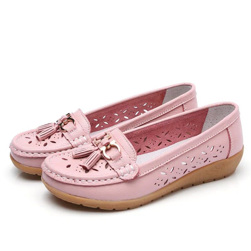 damesmocassin van heel soepel leer - Absoluut Comfort & Gegarandeerde Elegantie