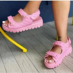 Dames sandalen met klittenband: optimaal comfort en onweerstaanbare stijl