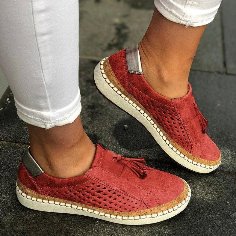 Zomer Mocassins voor Dames Ultra Comfort Orthopedisch Ademend