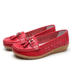 damesmocassin van heel soepel leer - Absoluut Comfort & Gegarandeerde Elegantie