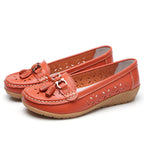 damesmocassin van heel soepel leer - Absoluut Comfort & Gegarandeerde Elegantie