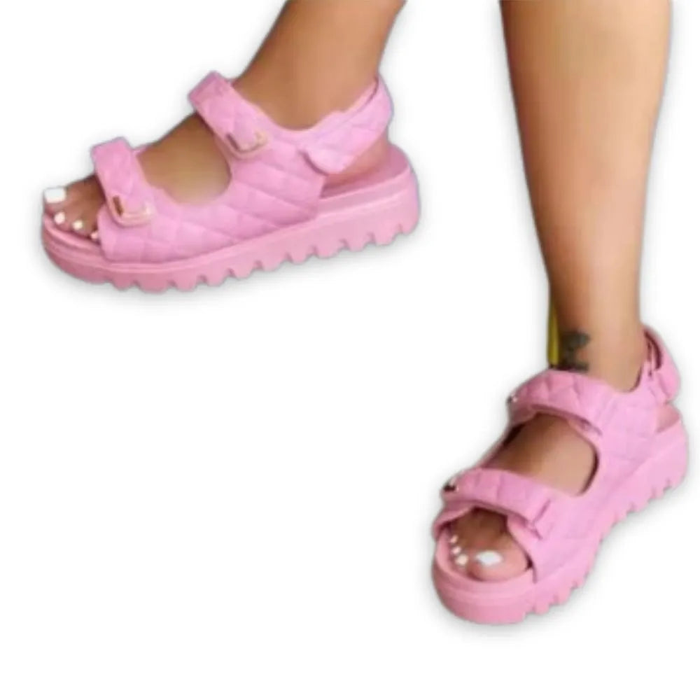Dames sandalen met klittenband: optimaal comfort en onweerstaanbare stijl