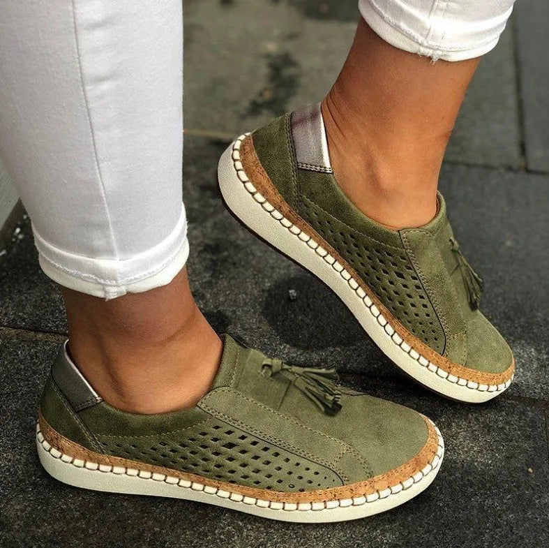 Zomer Mocassins voor Dames Ultra Comfort Orthopedisch Ademend
