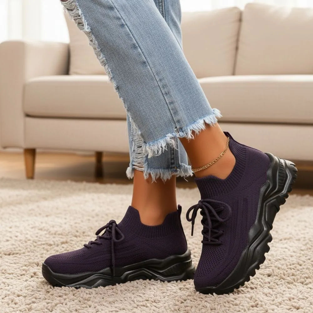 Lichte Orthopedische Comfortabele Ademende Damessneakers