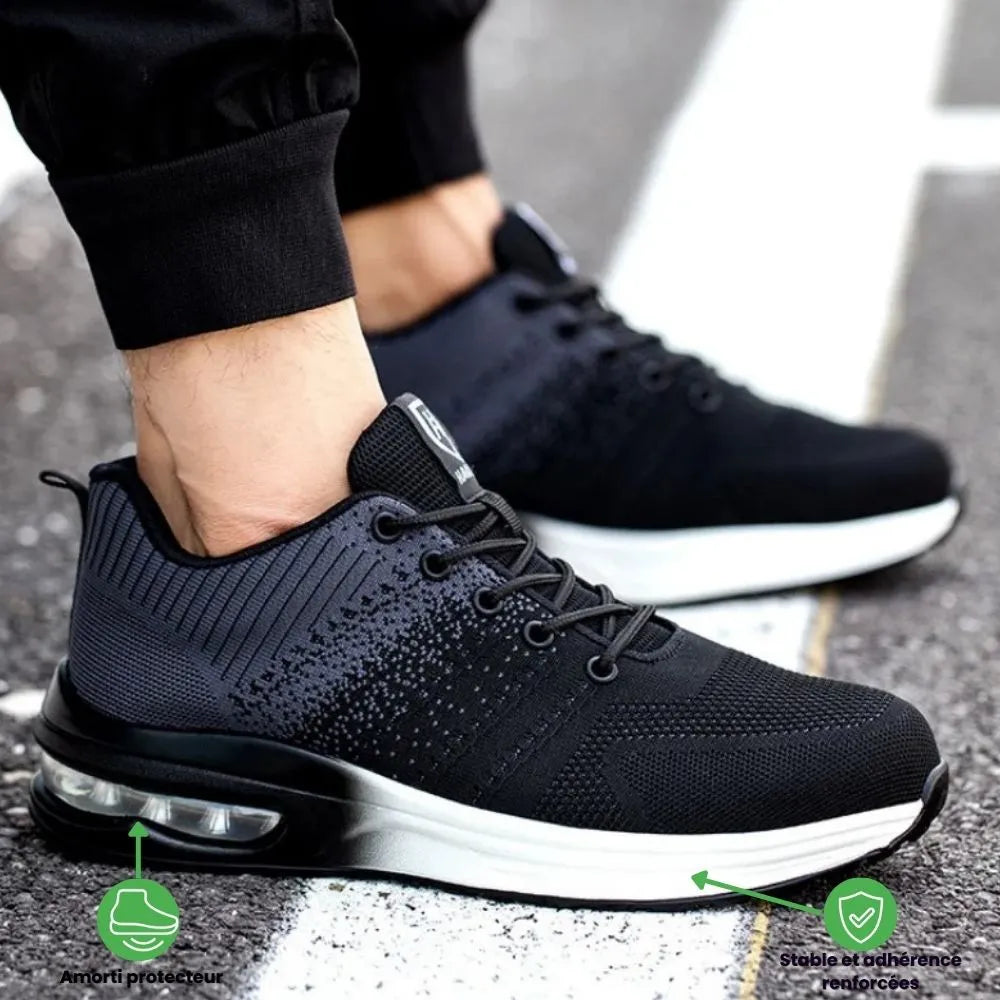 Veiligheidssneakers | Stalen bescherming & orthopedisch comfort