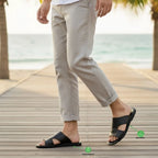 Leren Comfortabele Herenslippers – Ervaar Luxe en Welzijn
